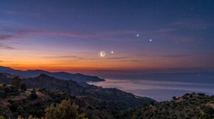 congiunzione luna giove stasera