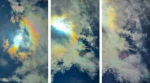 corona solare iridescenza
