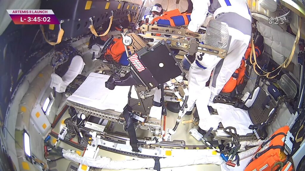equipaggio artemis orion
