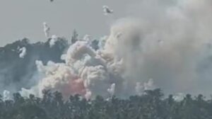 esplosione fuochi d'artificio india