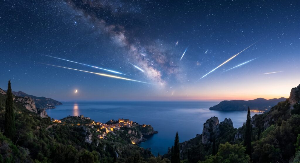 eta aquaridi cometa halley