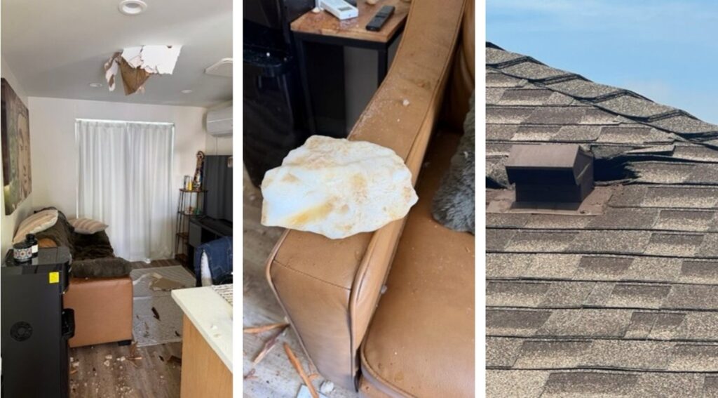 ghiaccio tetto california