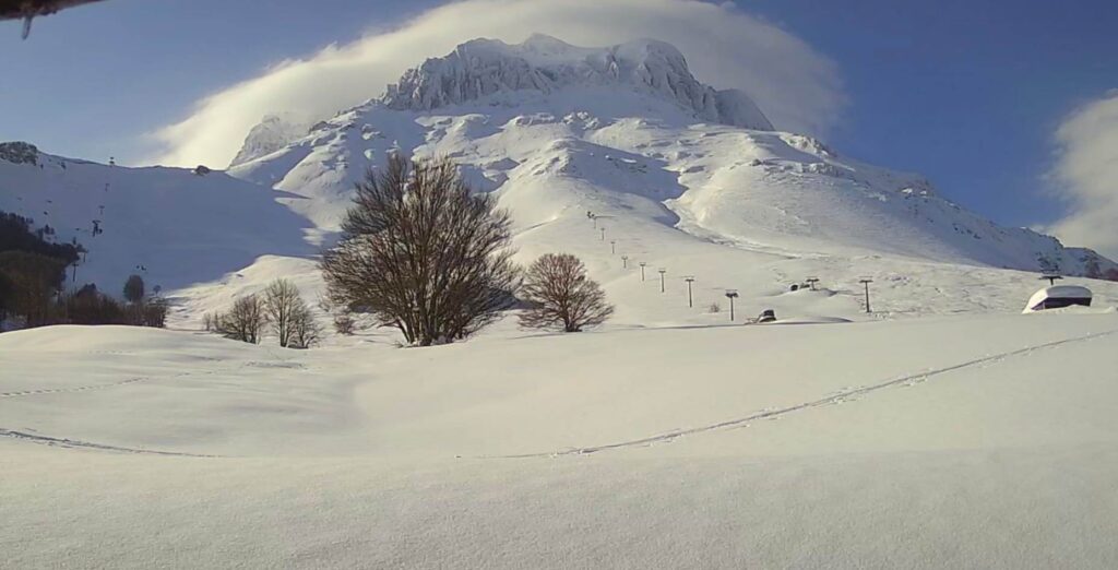 neve gran sasso 4 aprile 2026