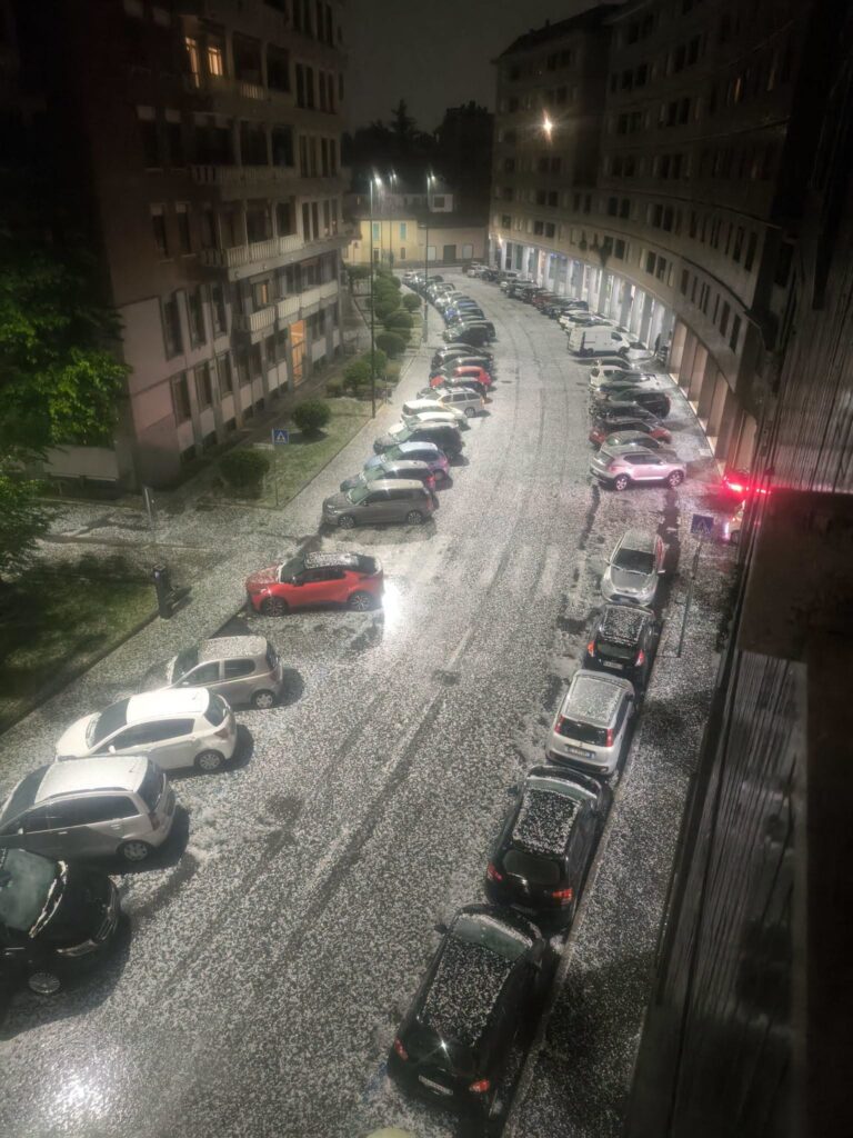 grandine lombardia