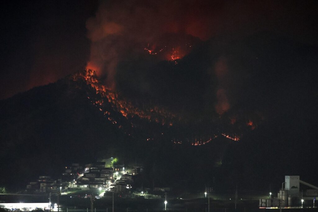 incendi giappone