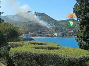 incendio monte argentario toscana