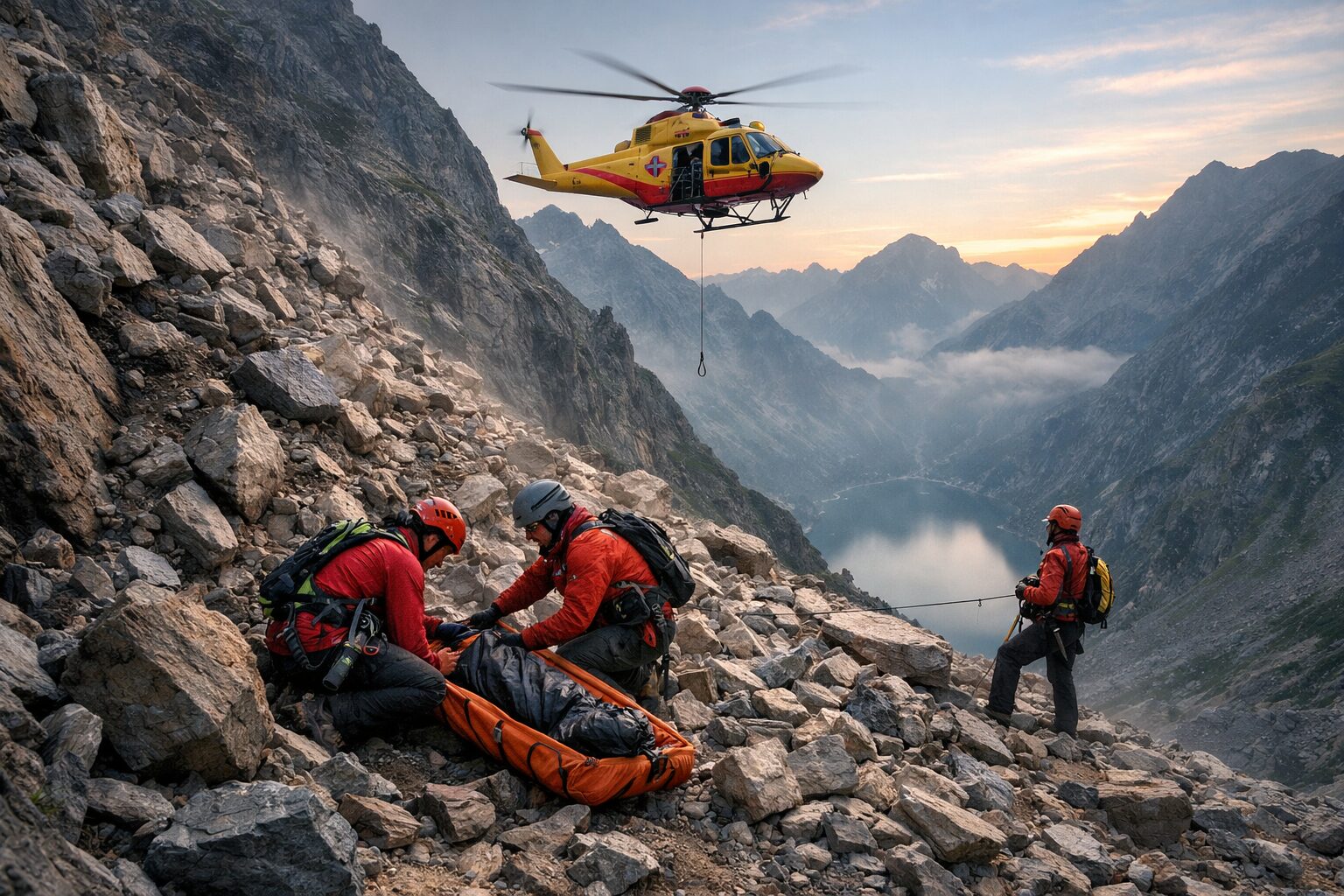 Tragedia in montagna: alpinista muore travolto da frana nel Bergamasco