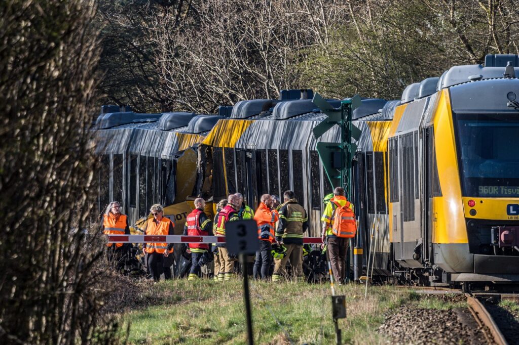scontro treni danimarca