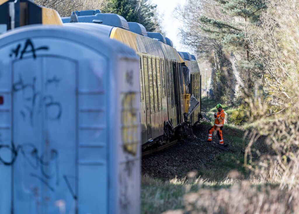 scontro treni danimarca