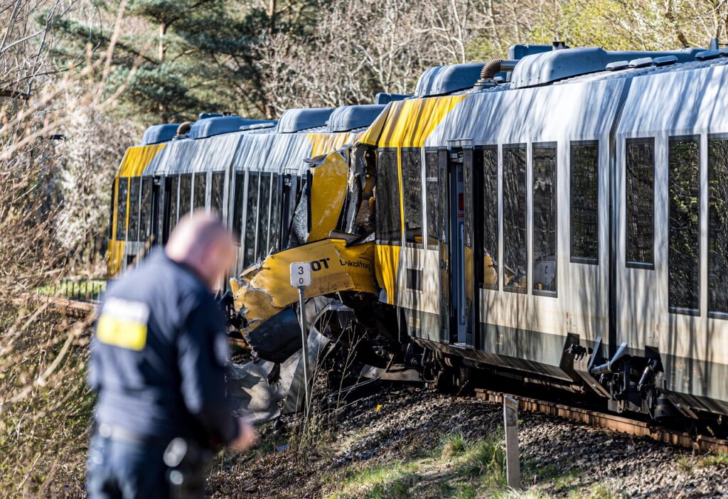 scontro treni danimarca