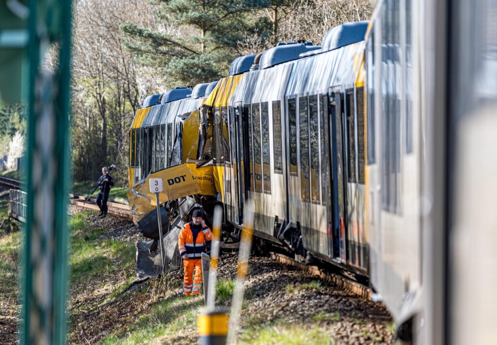 scontro treni danimarca