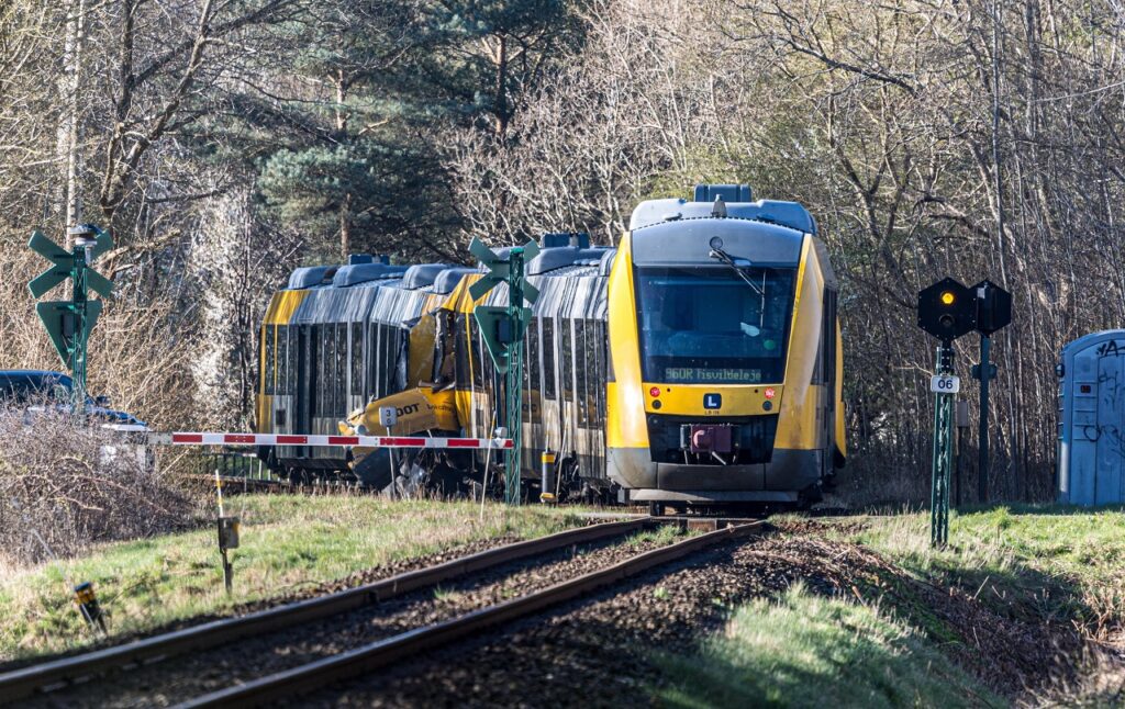 scontro treni danimarca