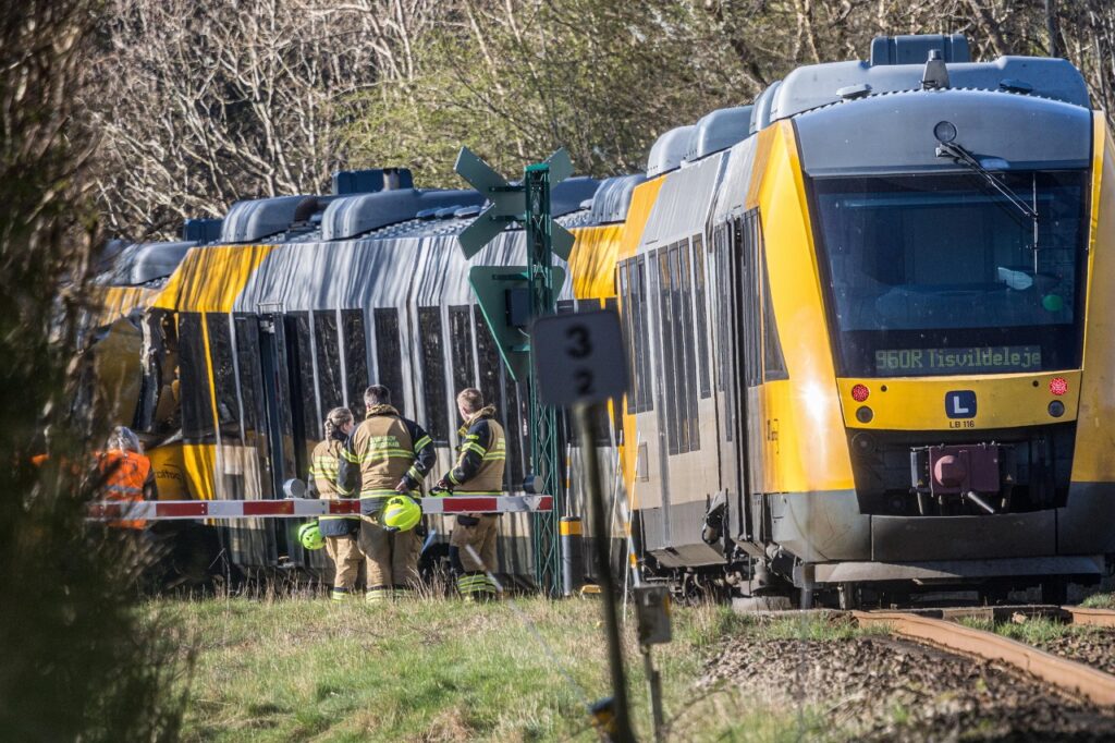 scontro treni danimarca