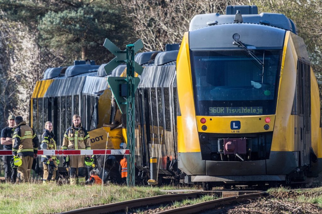 scontro treni danimarca