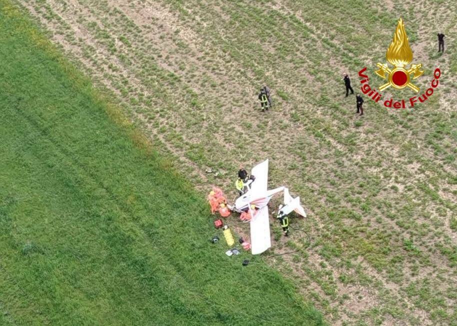 incidente ultraleggero Brebbia