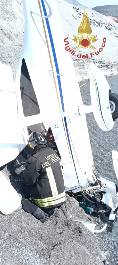 incidente ultraleggero Grisolia Lido