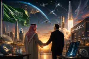 investimenti arabia saudita SpaceX
