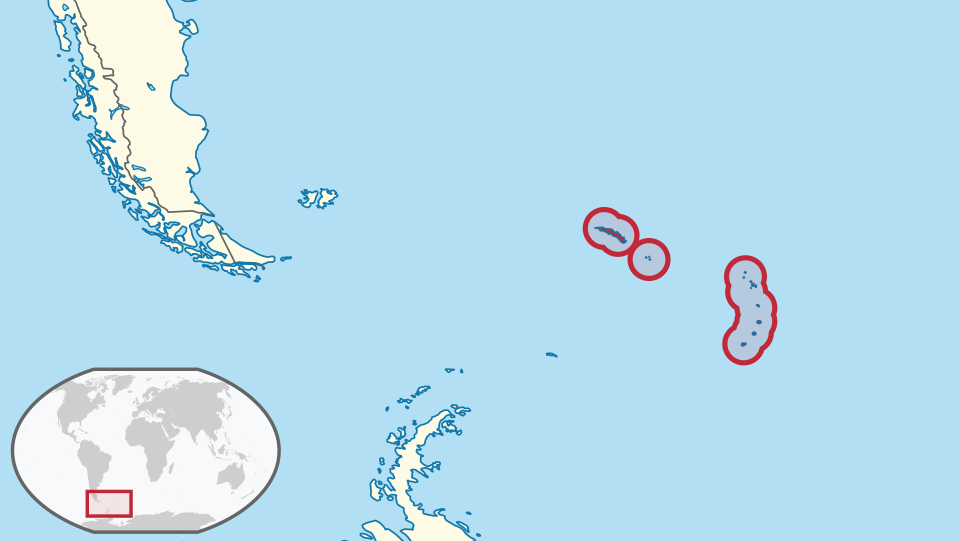 isole Georgia del Sud e Sandwich del Sud