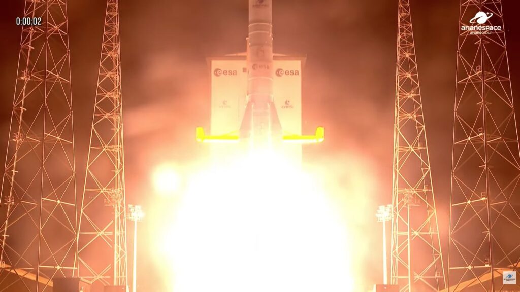 liftoff ariane 6