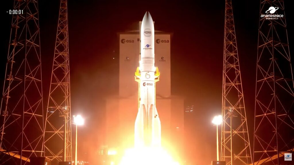 liftoff ariane 6
