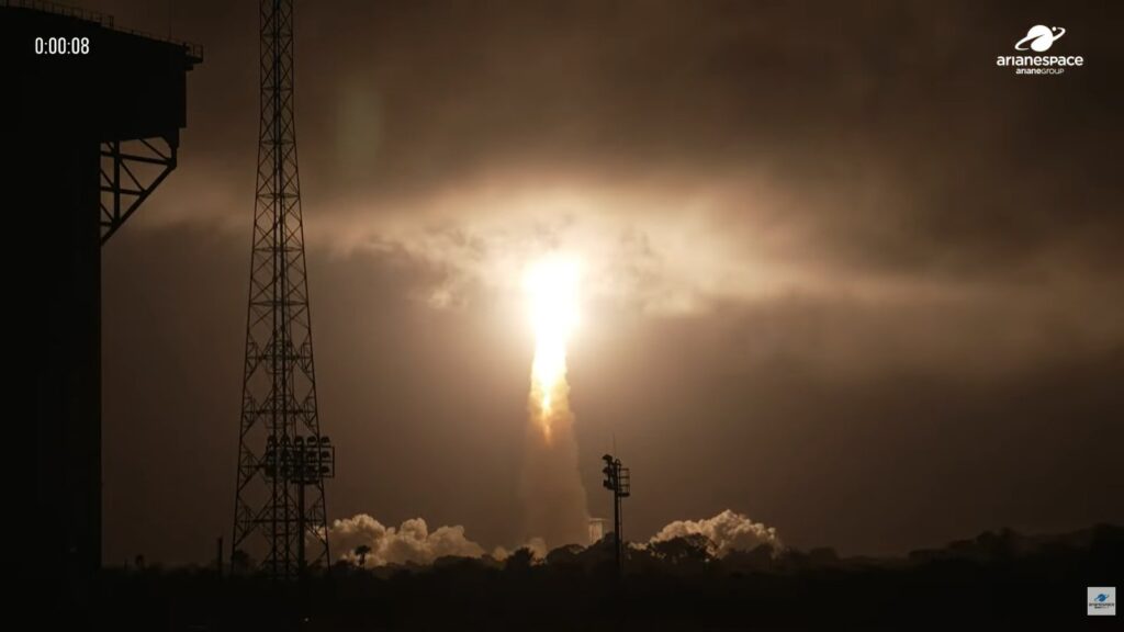 liftoff ariane 6