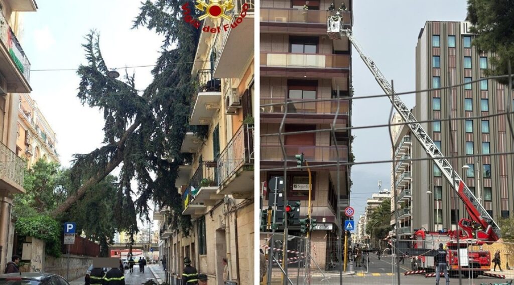 maltempo bari puglia