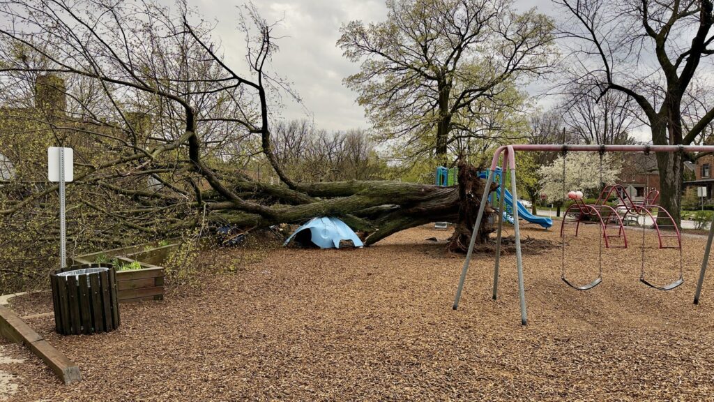 maltempo michigan USA