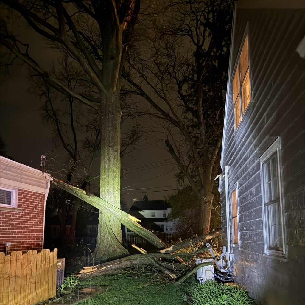 maltempo michigan USA