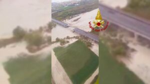 maltempo molise crollo ponte SS16