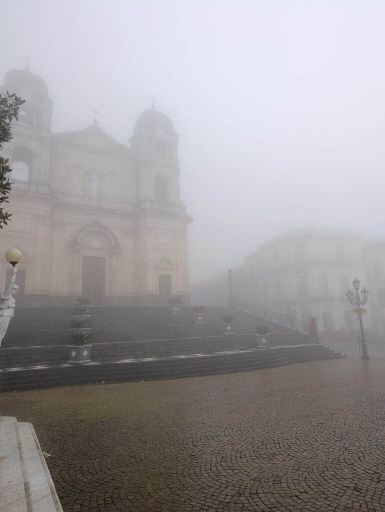 maltempo nebbia zafferana etnea