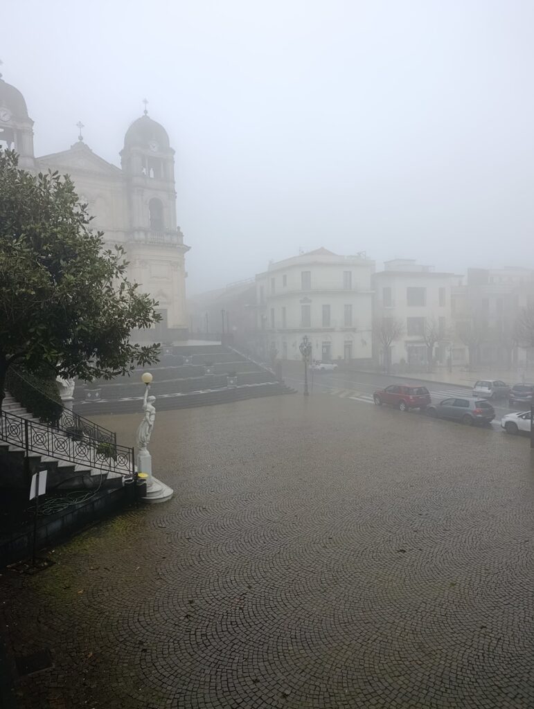 maltempo nebbia zafferana etnea