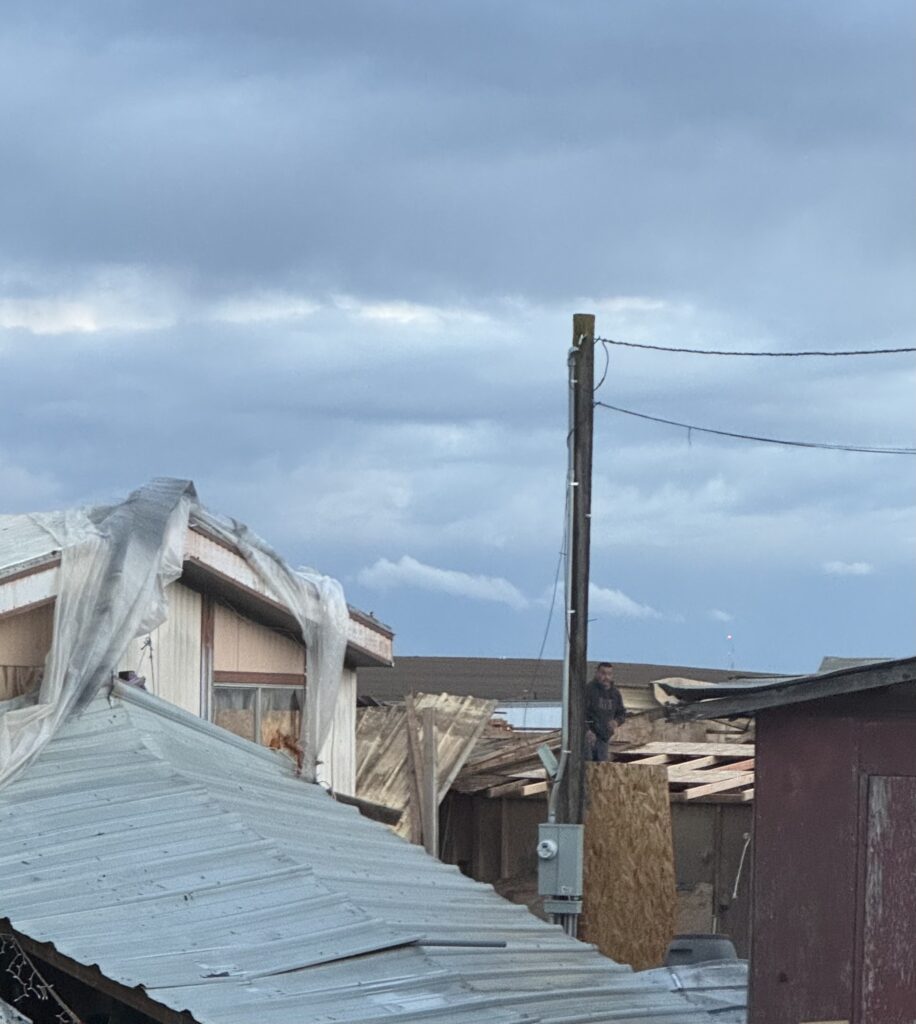 maltempo tornado california usa