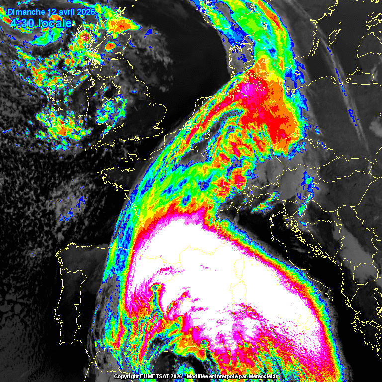 meteo nowcasting oggi 12 aprile