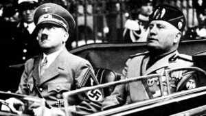 mussolini hitler
