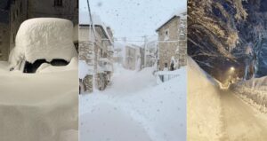 neve abruzzo 4 aprile 2026