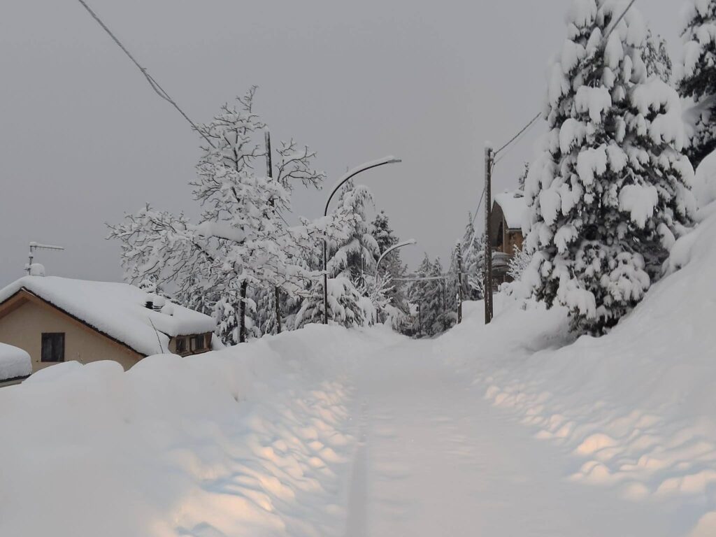 neve campo di giove abruzzo