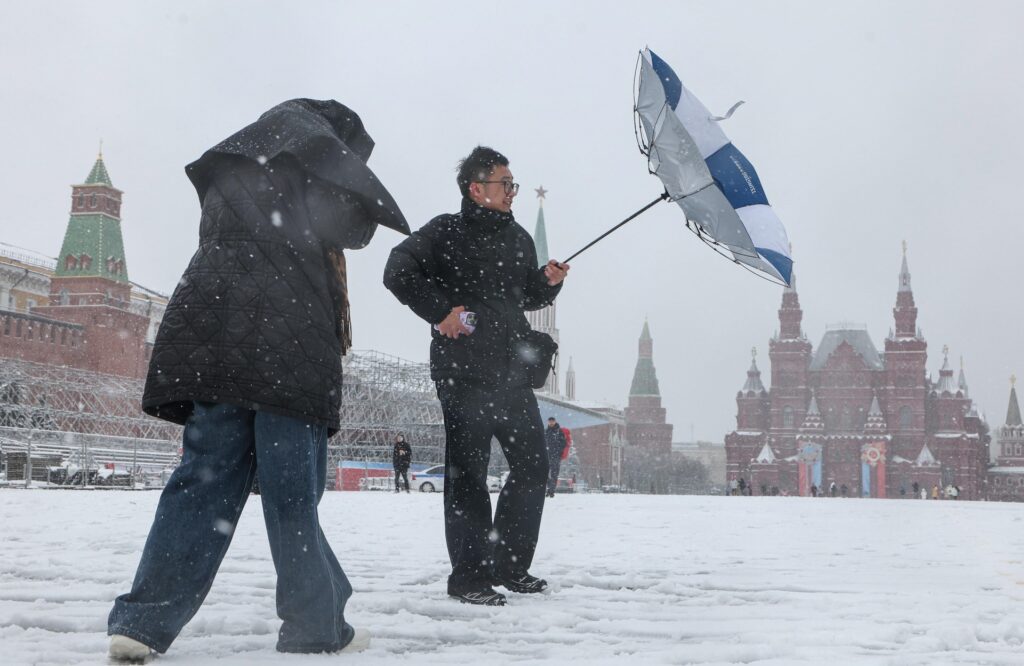 neve mosca russia