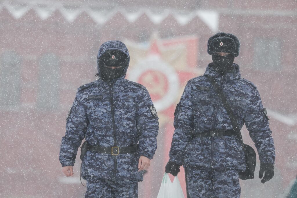 neve mosca russia