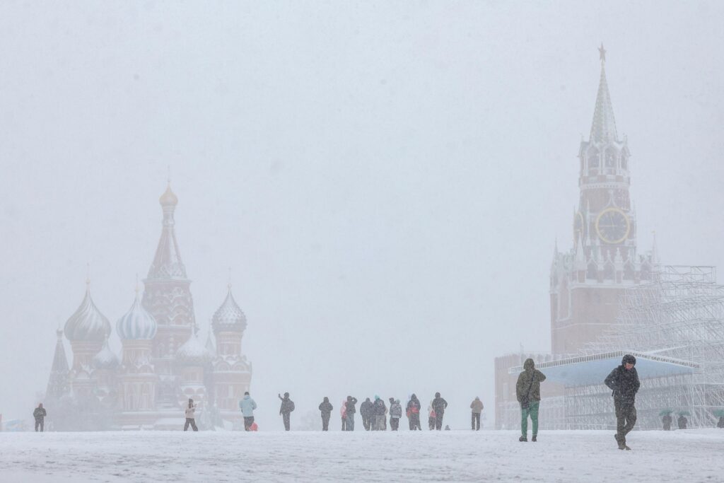 neve mosca russia