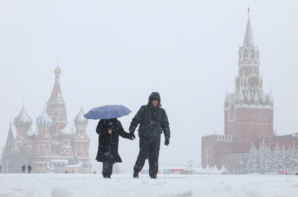 neve mosca russia