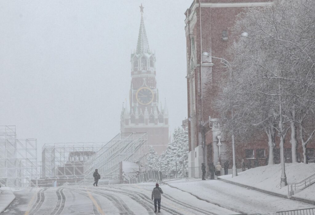 neve mosca russia