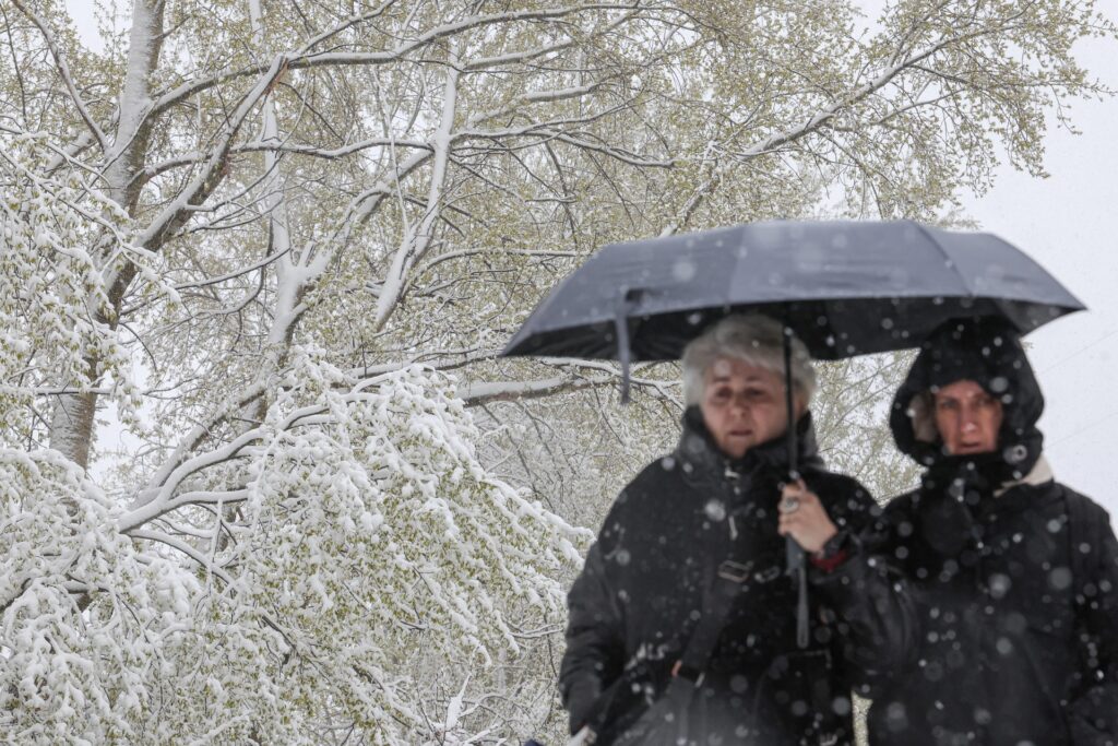 neve mosca russia