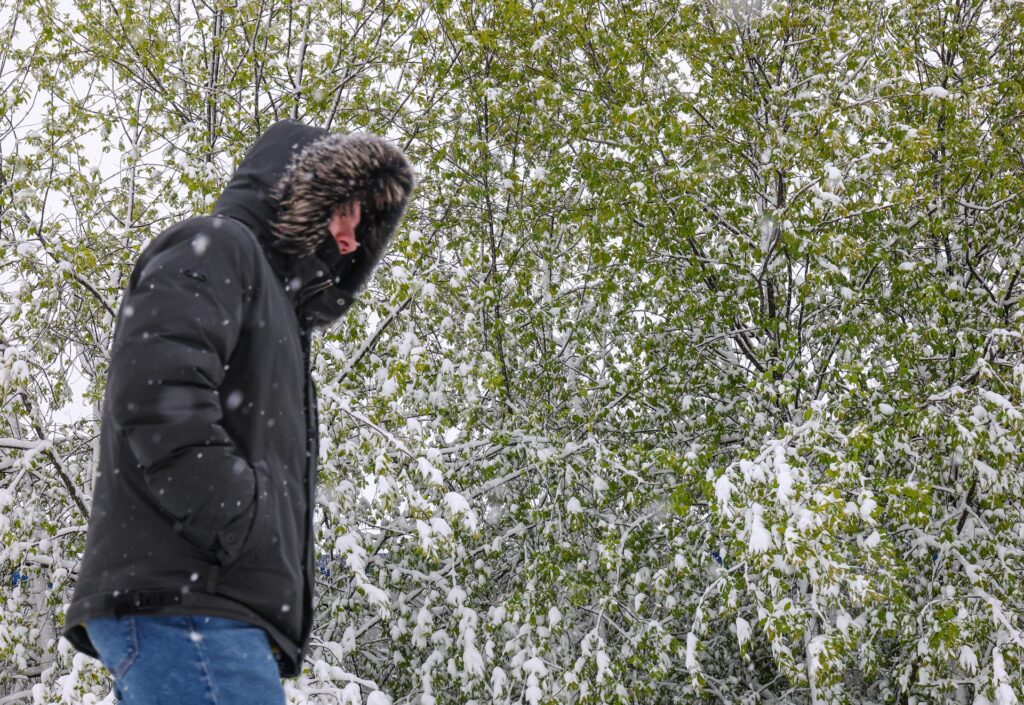 neve mosca russia