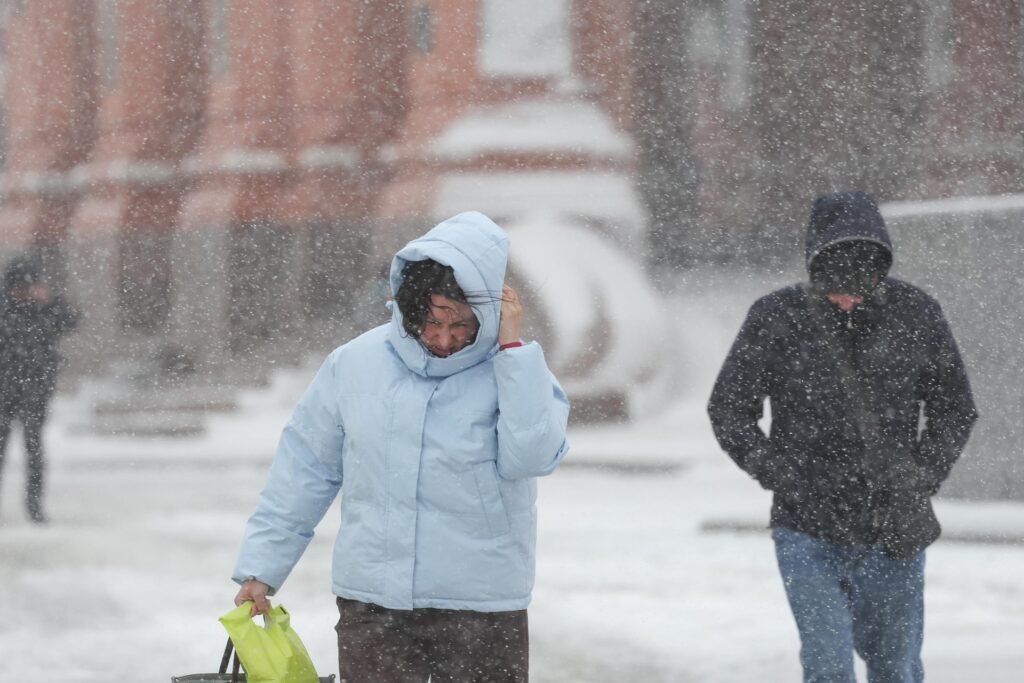neve mosca russia