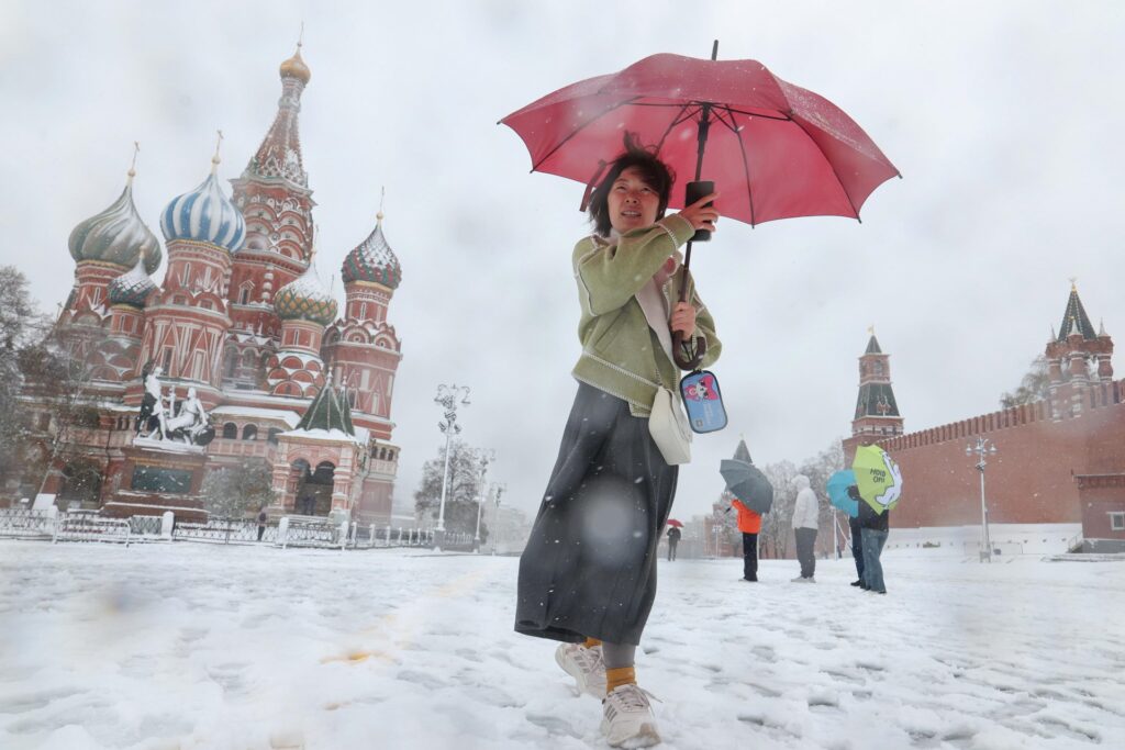 neve mosca russia
