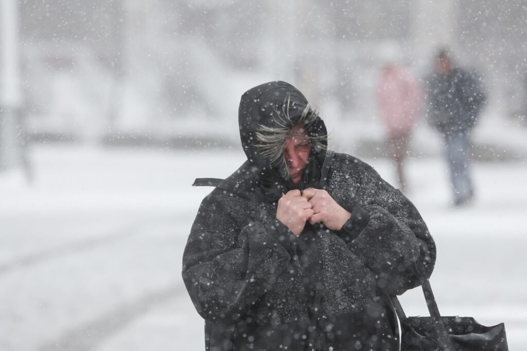 neve mosca russia