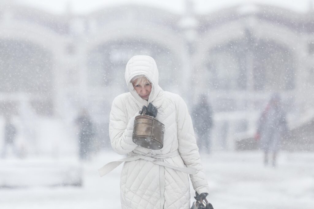 neve mosca russia