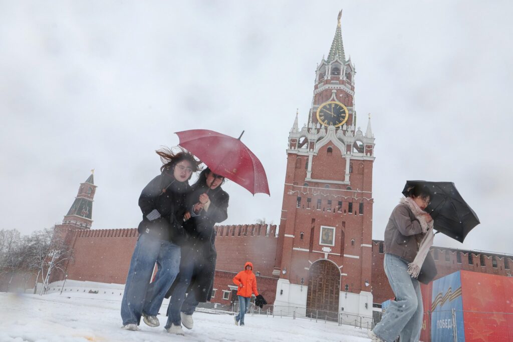 neve mosca russia