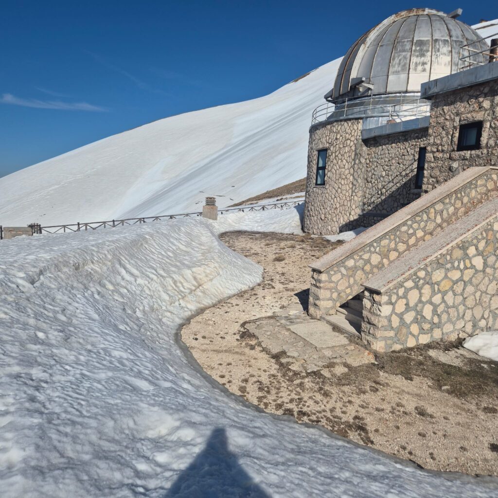 neve record campo imperatore abruzzo 10 aprile 2026