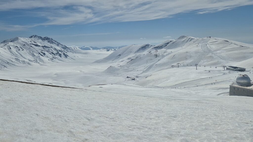 neve record campo imperatore abruzzo 10 aprile 2026
